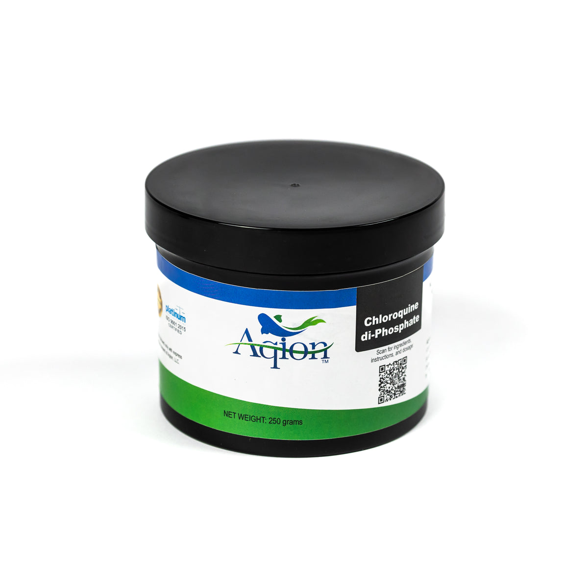 Chloroquine Phosphate – Aqion 250g Jar for Ornamental Aquarium & Marine Fish