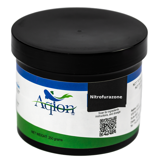 Nitrofurazone – Aqion 250g Jar for Ornamental Aquarium & Pond Fish